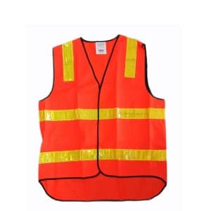 Chaleco De Seguridad Reflectivo Europeo con 2 cintas Moto