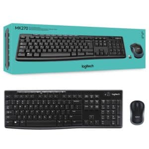 Combo Teclado y Mouse Logitech MK220 Inalambrico