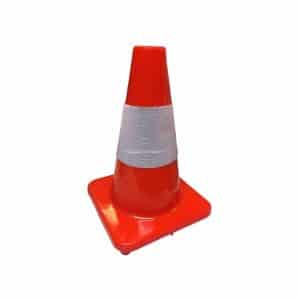 Cono Reflectivo Vial Semi Flexible 30cm - Seguridad Vial