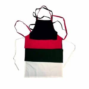 Delantal 100% Polyester Ideal Restaurante Cocina Blanco