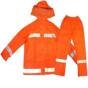 EQUIPO LLUVIA NYLON OXFORD CON REFLECTIVO- p/trabajo en moto