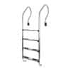 ESCALERA LIAN DE 4 C/ANC S/EMB Para Piscina