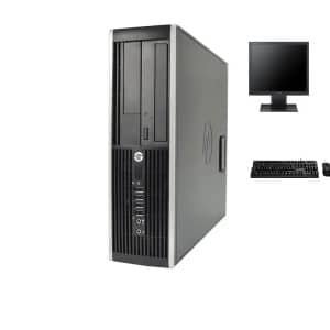 Equipo Computadora PC HP 8300 i5 16GB 240GB+1TB +Monitor 19"