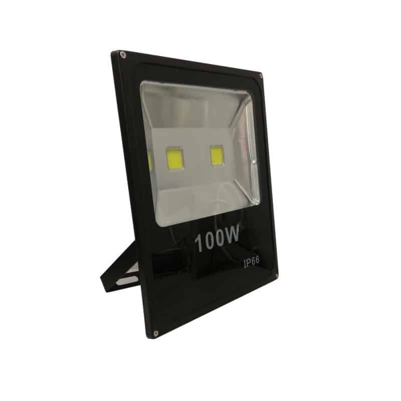 Foco reflector led de 100w Luz Fria Modelo Slim-Eficiencia A