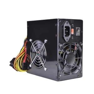Fuente Logisys 550W Black Beauty Dual Fan 20+4-pin ATX