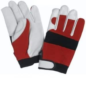 GUANTE CAMIONERO CUERO CON TEXTIL - Seguridad Laboral