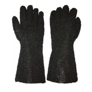 GUANTEs PVC NEGRO SUPER RUGOSO - Seguridad Laboral