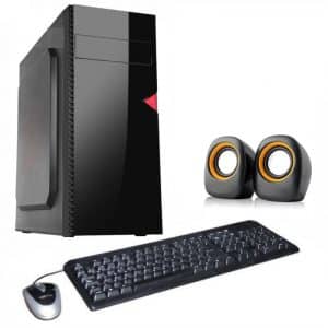 Gabinete combo Xtreme 500w 24+4pin SATA Teclado+Mouse+Sonido