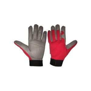 Guantes Anti Vibracion gris / rojo - Seguridad Laboral