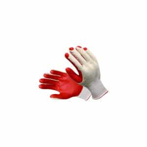 Guantes de lanilla c/latex superior - Seguridad Laboral