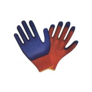 Guantes de latex Acrilico Rojo y Azul para el frio