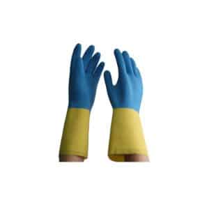Guantes doble palma neopreno 2 colores - Seguridad Laboral