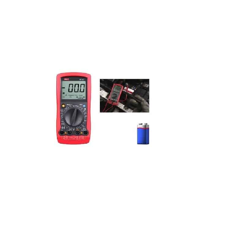 MULTIMETRO DIGITAL UNI-T AUTO RANGO CAP. FCIA.200KHZ UT83