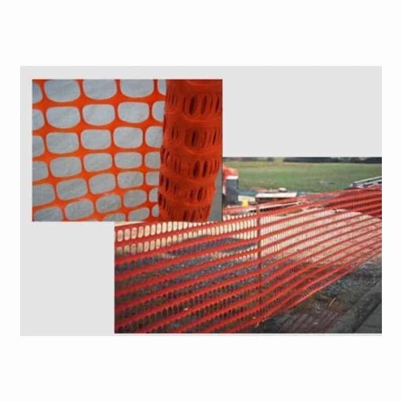 Malla Plastica de Seguridad 1,20 x 50 mts. - 65*35 - 120 gr.