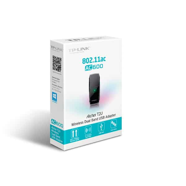 Mini Adaptador USB Wifi Archer AC600 TP-LINK T2U Dual Band