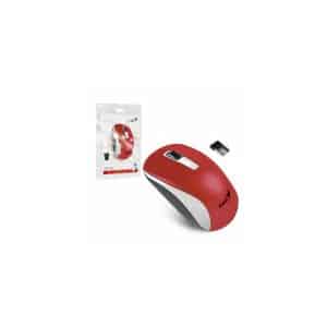 Mouse Inalambrico Genius NX-7010 Blanco y Rojo - 3 botones