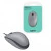 Mouse óptico Logitech M100 silent silver