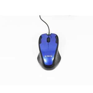Mouse con Cable X-Tech XT-MC655/MC656 (Azul o Negro)