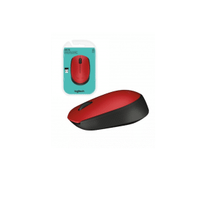 Mouse inalambrico Logitech M170 rojo