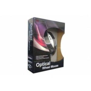 Mouse optico Xtreme Negro y Plata USB