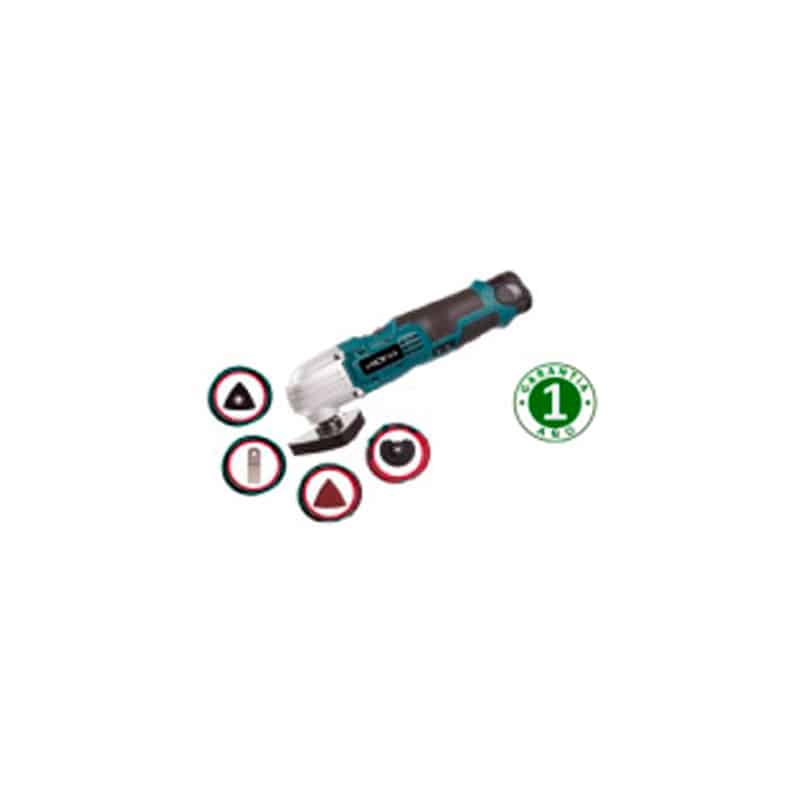 Multi Tool Inalambrico XION 10,8 volts Batería de Litio Sierra Lijado y Mas
