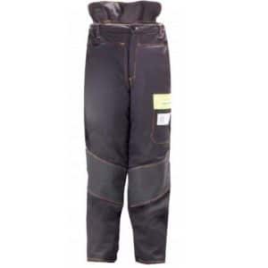 PANTALON MOTOSIERRA NEGRO CON KEVLAR - Seguridad Laboral