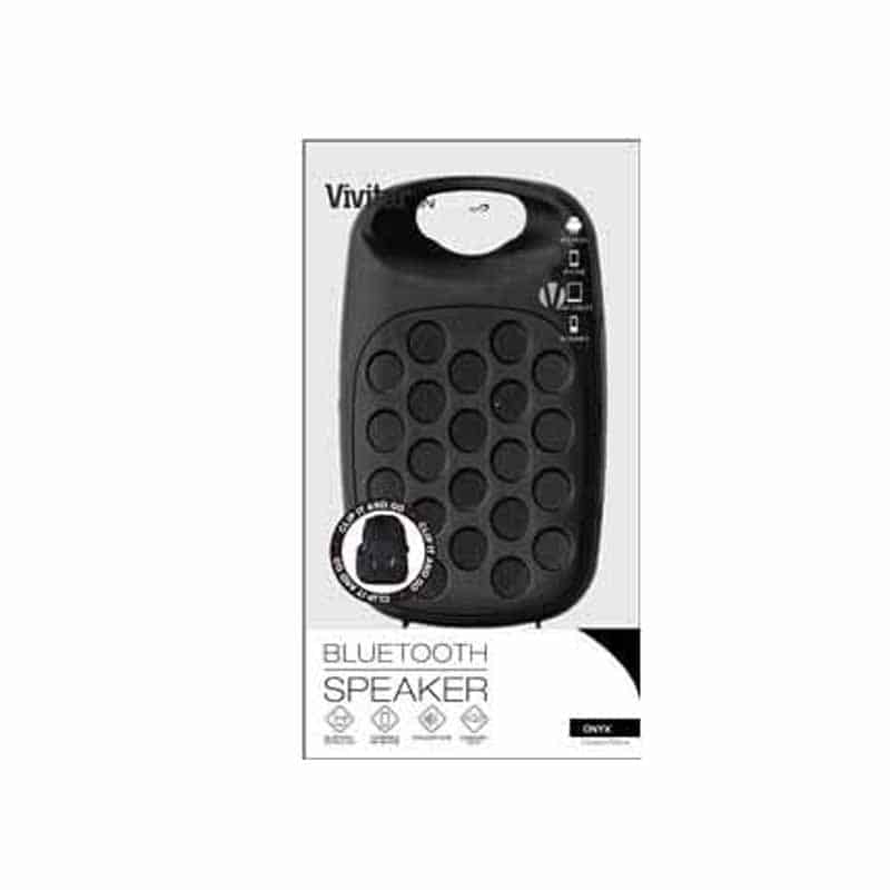 Parlante Portable Vivitar VBT1000 BT Aux 3.5mm Negro