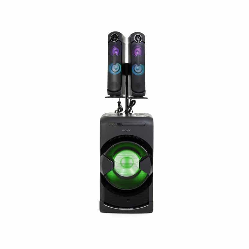 Parlantes Amplificados Activos Sony MHC-GT4D BT/DVD/USB/FM
