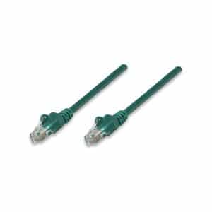 Patchcord Cat5e 0,9 m / 3 feet Verde Intellinet