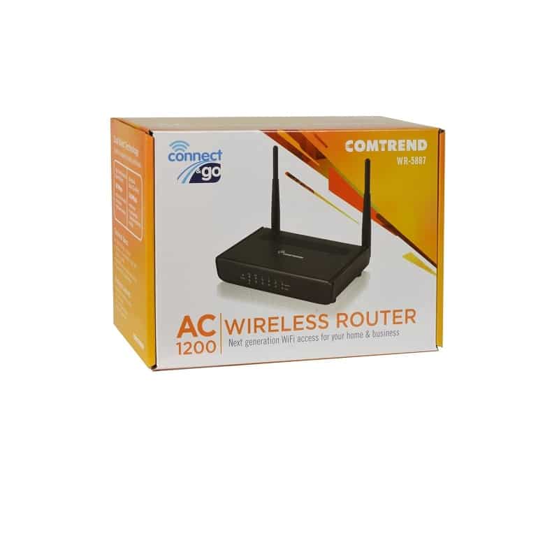 Router Comtrend WIFI AC1200 Dual-Band 4-Port Gigabit c/MIMO