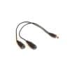 Seg - Accesorio CCTV - Cable Splitter 1 a 4 para Alim. OEM