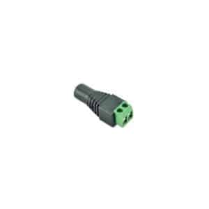 Seg - Accesorio CCTV - Conector 12v 2.1mm Hembra