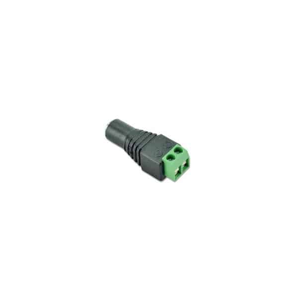 Seg - Accesorio CCTV - Conector 12v 2.1mm Hembra