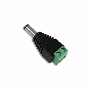 Seg - Accesorio CCTV - Conector 12v 2.1mm Macho