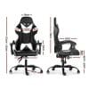 Silla Gamer Lumax Modelo Rom Super Oferta negro/blanco