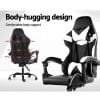 Silla Gamer Lumax Modelo Rom Super Oferta negro/blanco