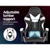 Silla Gamer Lumax Modelo Rom Super Oferta negro/blanco