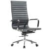 Silla de Escritorio Ejecutivo Minimalista A119 Cuerina Negro