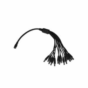 Splitter de cables de poder para camaras CCTV 1 a 16