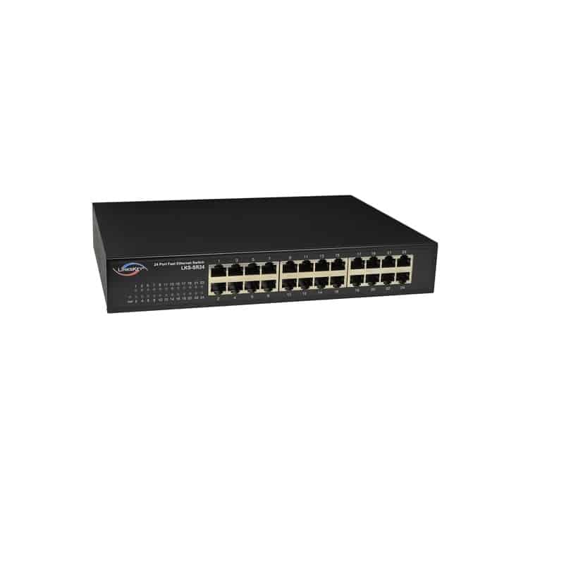 Switch LinksKey LKS-SR24 24-port 10/100Mbps Rackeable