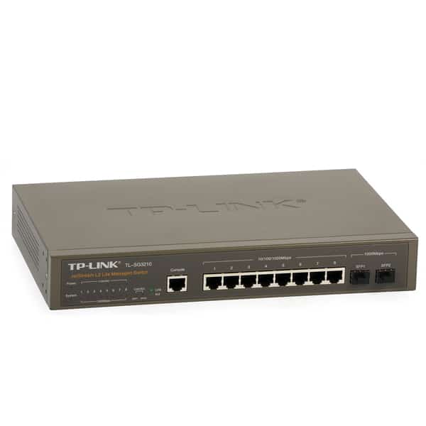 Switch TP-LINK T2500G-10TS 8p Gigabit 2p SFP Admin JetStream