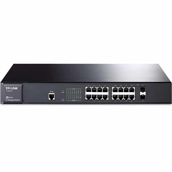 Switch TP-LINK TL-SG3216 Giga 2 SFP 16 Puertos