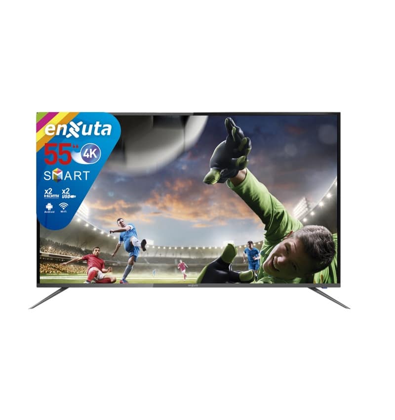 Tv 55 Smart Led Enxuta 4K Usb Hdmi Wifi UHD LEDENX1255SDF4KL