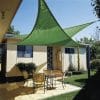 Toldo Vela p/ sombra viento c/ Uv - 4*4 Cuadrado VERDE