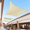 Toldo Vela p/ sombra viento c/ Uv - 4*4 Cuadrado VERDE