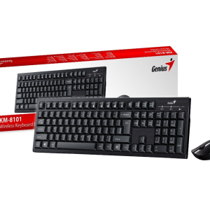 Combo Genius KM-8101 teclado y mouse inalámbricos