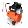Compresor de aire LUMAX 25 litros