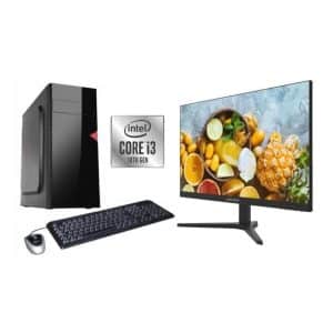 Equipo nuevo Core i3 10100 8GB 256GB + Monitor 24"