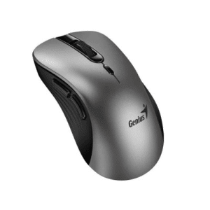 Mouse Inalambrico Genius Ergo 8100S AI plateado 2.4 GHz.