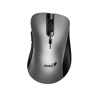 Mouse Inalambrico Genius Ergo 8100S AI plateado 2.4 GHz.